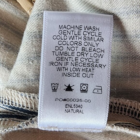 NEW Evereve Womens Medium Jacket Thea Stripe Blazer Natural Stripe Linen Blend - Picture 11 of 12